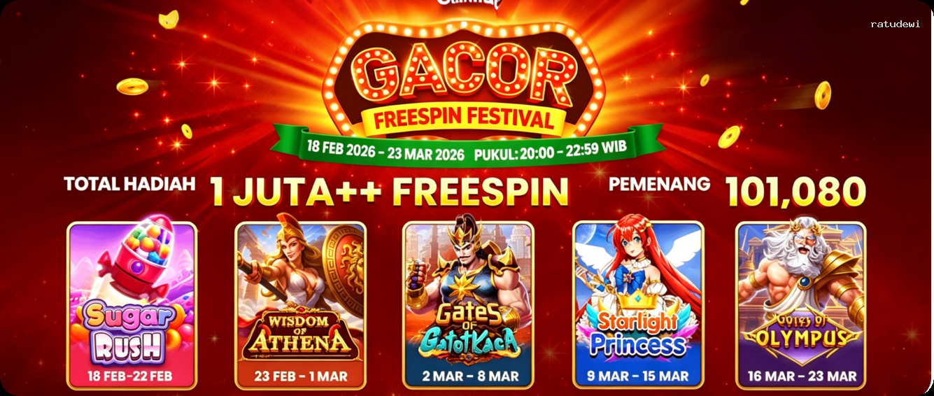 Login ratudewi Sekarang Bonus Melimpah
